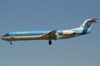 PH-KLI @ EBBR - arrival of flight KL1723 to rwy 25L