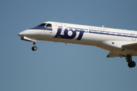 SP-LGO @ EBBR - arrival of flight LO239 to rwy 25L - by Daniel Vanderauwera