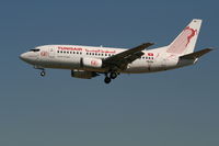 TS-IOI @ EBBR - arrival of flight TU4890 to rwy 25L