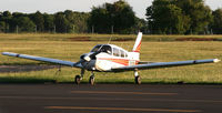 N8363E @ 1N9 - The red and orange stripes on this bird reflect a summer sunset. - by Daniel L. Berek