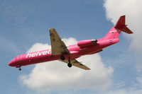 HB-JVF @ EBBR - flight LX780 is descending to rwy 25L