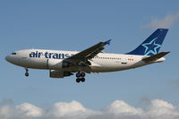 C-GLAT @ EBBR - arrival of flight TSC154 to rwy 25L