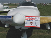 N886MJ @ OSH - 1998 Jones RAND-ROBINSON KR-2S, data - by Doug Robertson