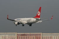 TC-JGS @ EBBR - several seconds before landing on rwy 25L - by Daniel Vanderauwera