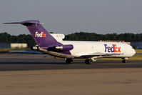 N257FE @ ORF - FedEx N257FE Felicia (FLT FDX307) taxiing to the freight terminal after arrival on RWY 5 from Memphis Int'l (KMEM).