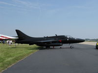 N81827 @ OSH - Hawker Siddeley HUNTER T75, one Rolls Royce Avon 203 10,050 lb thrust turbojet - by Doug Robertson