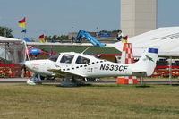 N533CF @ KOSH - SR22
