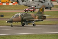 XX184 @ EGVA - Taken at the Royal International Air Tattoo 2008 during arrivals and departures (show days cancelled due to bad weather) - by Steve Staunton