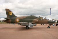 XX184 @ EGVA - Taken at the Royal International Air Tattoo 2008 during arrivals and departures (show days cancelled due to bad weather) - by Steve Staunton
