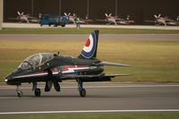 XX325 @ EGVA - Taken at the Royal International Air Tattoo 2008 during arrivals and departures (show days cancelled due to bad weather) - by Steve Staunton