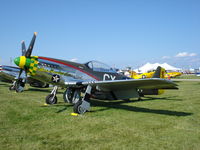 N41749 @ KOSH - North American P-51D - by Mark Pasqualino