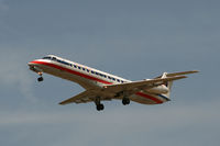 N828AE @ DFW - American Airlines landing 18R at DFW