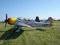 N73KS @ KOSH - YAK-52TW - by Mark Pasqualino