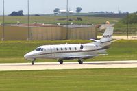 N560JF @ CID - On the take-off roll on Runway 13 - by Glenn E. Chatfield