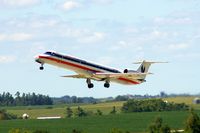 N821HK @ CID - Departing Runway 9 - by Glenn E. Chatfield