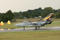 ZE734 @ EGVA - Taken at the Royal International Air Tattoo 2008 during arrivals and departures (show days cancelled due to bad weather) - by Steve Staunton