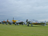 G-BTXI @ EGSU - Noorduyn AT-16 Harvard IIB/Duxford - by Ian Woodcock