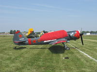N552TW @ OSH - 2002 S C Aerostar S A YAK-52TW, one M14P-XDK nine cylinder radial 400 Hp - by Doug Robertson