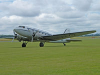 G-AMPY @ EGSU - Douglas DC-3/C-47B-15-DK/Air Atlantique Classic Flight at Duxford - by Ian Woodcock