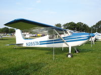 N2857A @ KOSH - Cessna 180 - by Mark Pasqualino