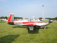 N5992Q @ KOSH - Mooney M20C - by Mark Pasqualino