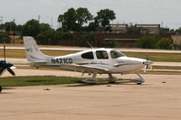 N421CD @ ADS - At Dallas Addison