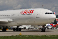 HB-JMJ @ ZRH - Airbus A340-313X - by Juergen Postl