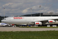 HB-JMC @ ZRH - Airbus A340-313 - by Juergen Postl