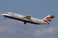 G-BZAZ @ ZRH - Avro 146-RJ100 - by Juergen Postl