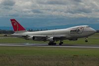 N624US @ LOWW - NWA-AIRLINES  Boeing 747-251B - by Delta Kilo