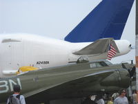 N249BA @ OSH - Boeing 747-409 DREAMLIFTER, four Turbofans - by Doug Robertson