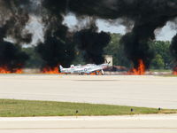 UNKNOWN @ KOFF - 2 P-51D'S AT OFFUTT AIRSHOW. - by Gary Schenaman