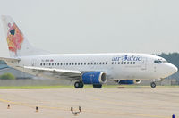 YL-BBA @ UUEE - Air Baltic - by Christian Waser
