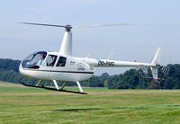 OO-PMG @ EBDT - This heli showed its passengers the surroundins of Schaffen. For a few Euros a flight of 15 minutes could be made. - by Joop de Groot