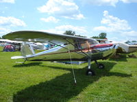 N76189 @ KOSH - Cessna 120 - by Mark Pasqualino