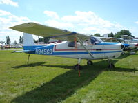 N9456B @ KOSH - Cessna 175 - by Mark Pasqualino