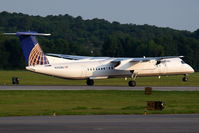 N202WQ @ ORF - Continental Connection (operated by Colgan Air) N202WQ (FLT CJC3227) departing RWY 23 enroute to Newark Liberty Int'l (KEWR) after a lengthy delay. This aircraft is brand new to the fleet. - by Dean Heald