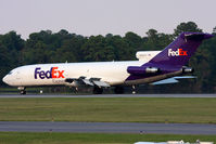 N266FE @ ORF - FedEx N266FE Steven (FLT FDX307) beginning to exit RWY 5 after after arrival from Memphis Int'l (KMEM). - by Dean Heald