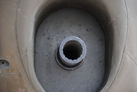 N5548N @ KAPA - Up close of the forward cannon. - by Bluedharma