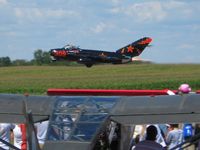 N406DM @ LHQ - Performing at the Wings of Victory airshow - Lancaster, Ohio - by Bob Simmermon