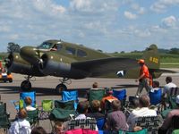 N1238N @ LHQ - Cessna Bamboo Bomber on display at Wings of Victory airshow - Lancaster, Ohio