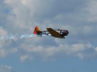 N3258G @ LHQ - Performing at the Wings of Victory airshow - Lancaster, Ohio - by Bob Simmermon