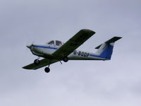 G-BODP @ EGNR - Previous ID: N25616, Landing at Hawarden - by chris hall