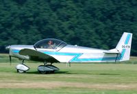 OO-F79 @ EBDT - Visitor to the old timer fly in.