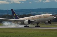 HZ-AKG @ LOWW - Saudi Arabian - by Delta Kilo