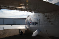 53-841 @ KONO - Sabre Parked at Ontario Airport. Part of the Merle Maine collection - by Bluedharma