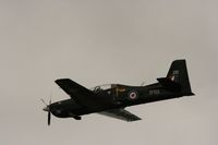 ZF135 @ EGVA - Taken at the Royal International Air Tattoo 2008 during arrivals and departures (show days cancelled due to bad weather) - by Steve Staunton