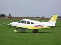 N661KK @ EGBK - PA-28 visiting Sywell