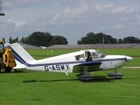 G-ASWX @ EGBK - Cherokee visiting Sywell