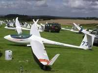 G-CKBM - Schleicher Glider at Dunstable - by Simon Palmer